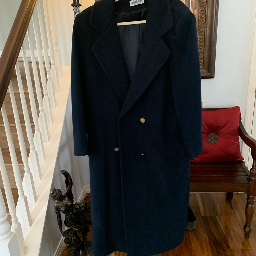 Full length Wool Coat - Large